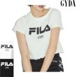 画像1: GYDA ( ジェイダ ) - GYDA×FILA スウェットショートTシャツ (1)