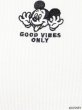画像10: GYDA ( ジェイダ ) - Mickey Mouse/FRONT EMBROIDERY テレコ Tシャツ (10)