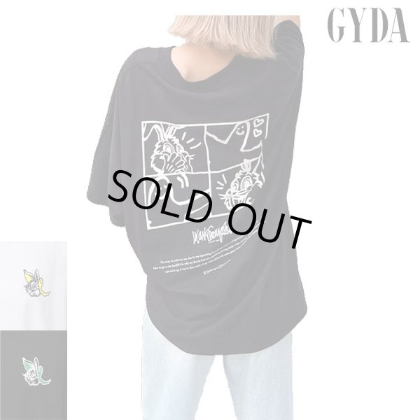 画像1: GYDA ( ジェイダ ) - GYDA×(What it isNt)ART BY MARK GONZALESBIG Tシャツ (1)