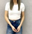 画像2: GYDA ( ジェイダ ) - Gydaパフスリーブニットトップス (2)
