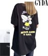 画像1: GYDA ( ジェイダ ) - Mickey Mouse / バックプリントBIG Tシャツ (1)