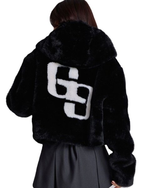 画像3: GYDA ( ジェイダ ) - GGエコファーショートフードコート (3)