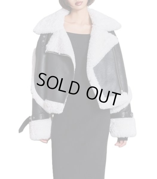 画像2: GYDA ( ジェイダ ) - ECO MOUTON RIDERSジャケット (2)