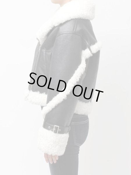 画像3: GYDA ( ジェイダ ) - ECO MOUTON RIDERSジャケット (3)