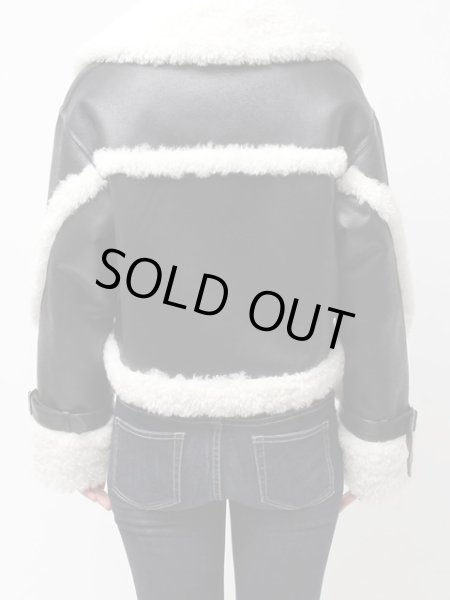 画像4: GYDA ( ジェイダ ) - ECO MOUTON RIDERSジャケット (4)