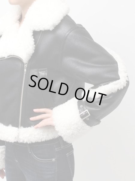 画像6: GYDA ( ジェイダ ) - ECO MOUTON RIDERSジャケット (6)