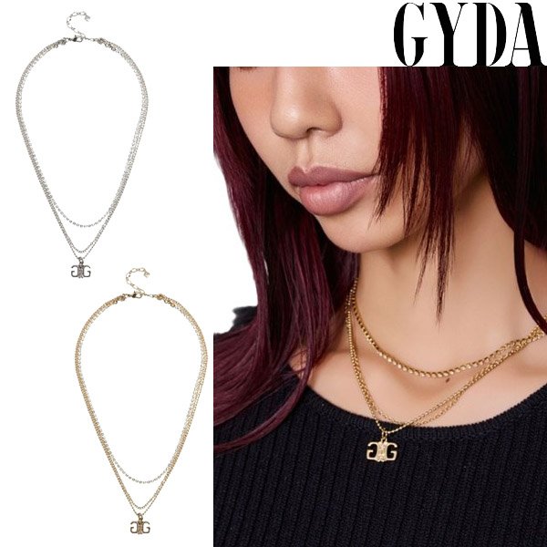 画像1: GYDA ( ジェイダ ) - JEYSUS Symmetry GYAD3レイヤードネックレス (1)