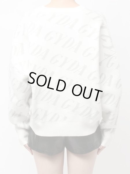 画像5: GYDA ( ジェイダ ) - GYDA SLANT PATTERNニットトップス (5)