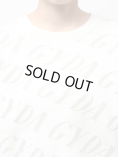 画像6: GYDA ( ジェイダ ) - GYDA SLANT PATTERNニットトップス (6)