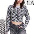 画像1: GYDA ( ジェイダ ) - GYDA pattern プチハイニットトップス (1)