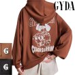 画像1: GYDA ( ジェイダ ) - COUCH SURFING GYDALMATIANスウェットパーカー (1)