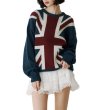 画像3: jouetie ( ジュエティ ) - UnionJackジャガードルーズニット (3)