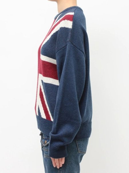 画像5: jouetie ( ジュエティ ) - UnionJackジャガードルーズニット (5)