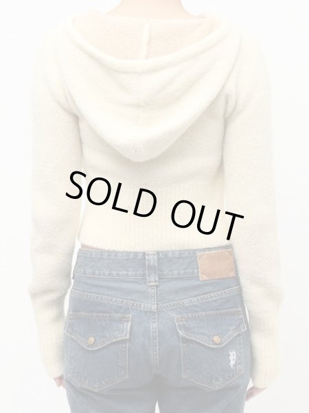 画像9: jouetie ( ジュエティ ) - ビジューロゴジップコンパクトフーディ (9)