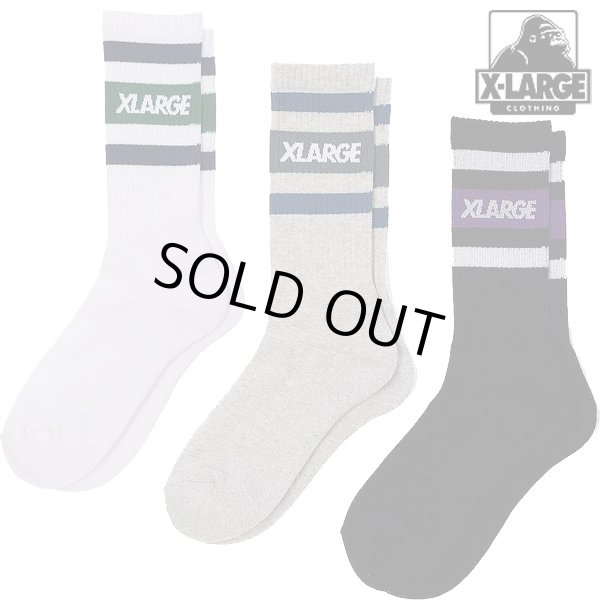 画像1: XLARGE ( エクストララージ ) - STRIPED SOCKS (1)