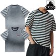 画像1: XLARGE ( エクストララージ ) - BASEBALL LOGO STRIPED S/S TEE (1)