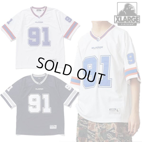 画像1: XLARGE ( エクストララージ ) - PANELED FOOTBALL JERSEY (1)