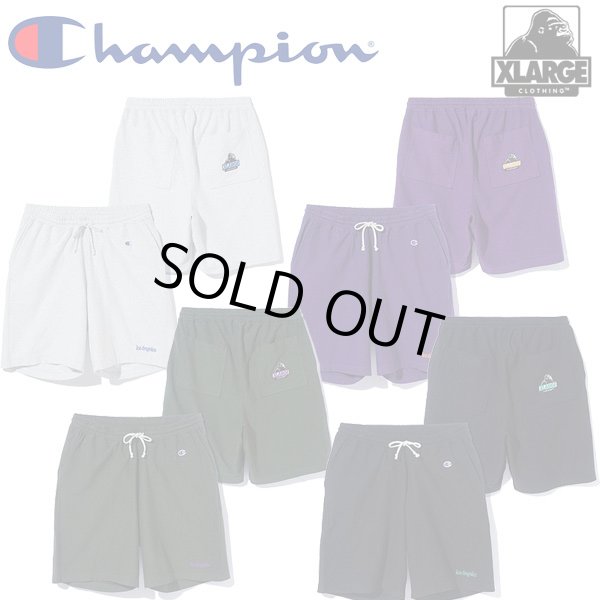 画像1: XLARGE ( エクストララージ ) - XLARGE×Champion REVERSE WEAVE SHORT PANTS (1)