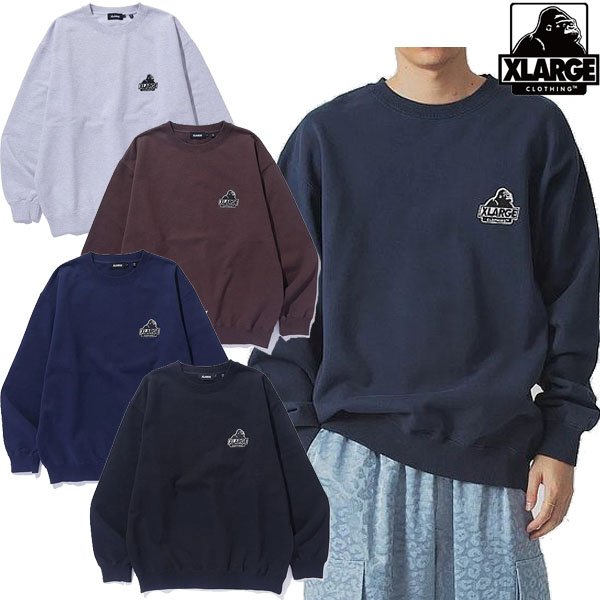 画像1: XLARGE ( エクストララージ ) - SLANTED OG CREWNECK SWEATSHIRT (1)