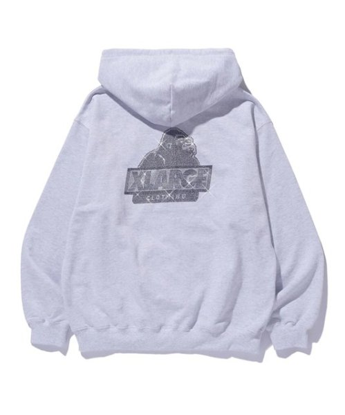 画像2: XLARGE ( エクストララージ ) - RHINESTONE OG ZIP HOODED SWEATSHIRT (2)