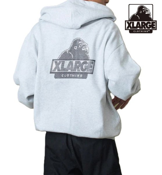 画像11: XLARGE ( エクストララージ ) - RHINESTONE OG ZIP HOODED SWEATSHIRT (11)