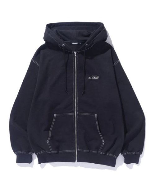 画像6: XLARGE ( エクストララージ ) - RHINESTONE OG ZIP HOODED SWEATSHIRT (6)
