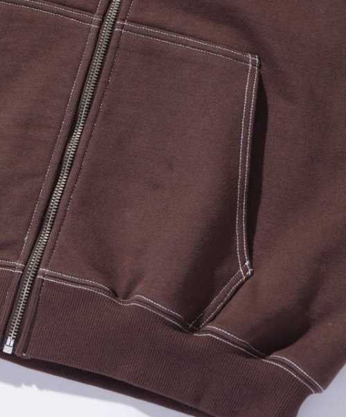 画像7: XLARGE ( エクストララージ ) - RHINESTONE OG ZIP HOODED SWEATSHIRT (7)