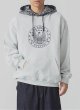 画像10: XLARGE ( エクストララージ ) - PATTERN BLOCKED HOODED SWEATSHIRT (10)