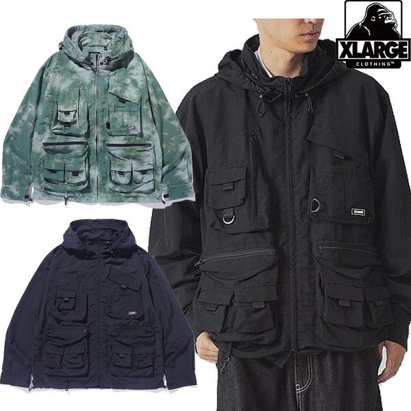 画像1: XLARGE ( エクストララージ ) - FISHING JACKET (1)