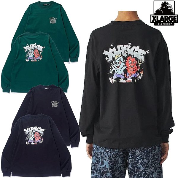 画像1: XLARGE ( エクストララージ ) - DEVILS L/S TEE (1)