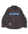 画像3: XLARGE ( エクストララージ ) - PATCHED FLANNEL SHIRT (3)