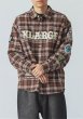 画像10: XLARGE ( エクストララージ ) - PATCHED FLANNEL SHIRT (10)