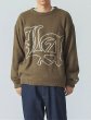 画像8: XLARGE ( エクストララージ ) - OLD ENGLISH MOHAIR CREWNECK KNIT (8)