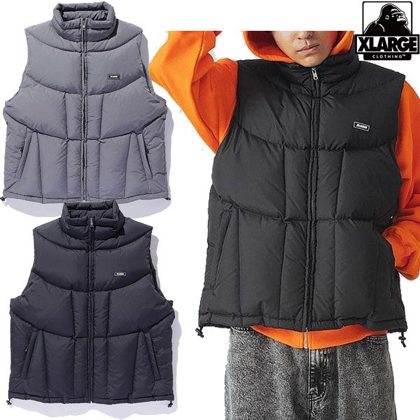 画像1: XLARGE ( エクストララージ ) - PANELED DOWN VEST (1)