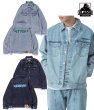 画像1: XLARGE ( エクストララージ ) - SIDE CUTTING DENIM JACKET (1)