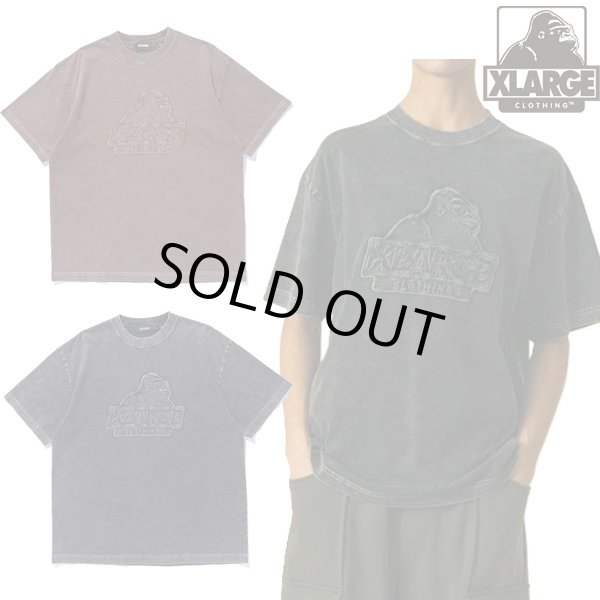 画像1: XLARGE ( エクストララージ ) - CHEMICAL WASH SLANTED OG S/S TEE (1)