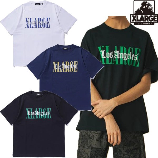 画像1: XLARGE ( エクストララージ ) - OVERLAP LOGO S/S TEE (1)