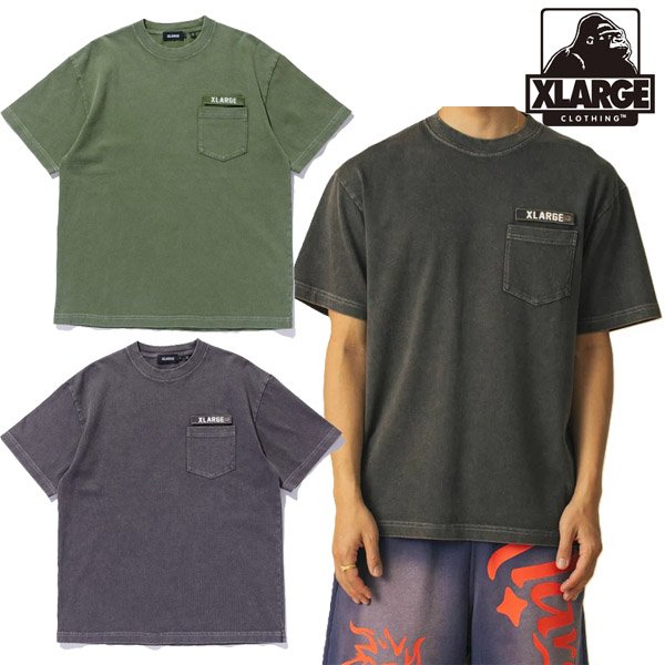 画像1: XLARGE ( エクストララージ ) - MILITARY POCKET S/S TEE (1)