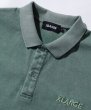 画像9: XLARGE ( エクストララージ ) - CHEMICAL WASH SLANTED OG POLO SHIRT (9)