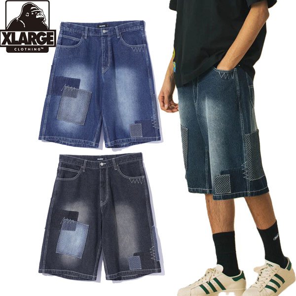 画像1: XLARGE ( エクストララージ ) - CUSTOM DENIM SHORT PANTS (1)