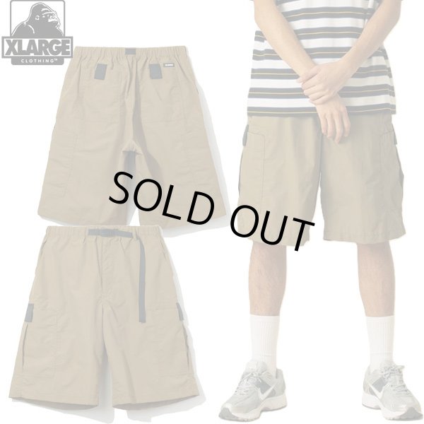 画像1: XLARGE ( エクストララージ ) - NYLON CARGO SHORT PANTS (1)