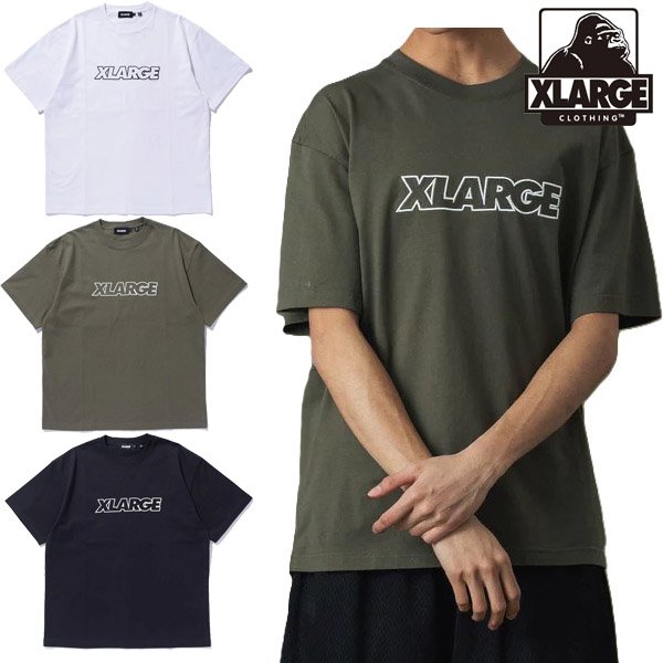 画像1: XLARGE ( エクストララージ ) - STANDARD LOGO S/S TEE (1)