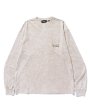 画像2: XLARGE ( エクストララージ ) - CHEMICAL WASH OVERLAP LOGO L/S POCKET TEE (2)