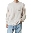 画像8: XLARGE ( エクストララージ ) - CHEMICAL WASH OVERLAP LOGO L/S POCKET TEE (8)