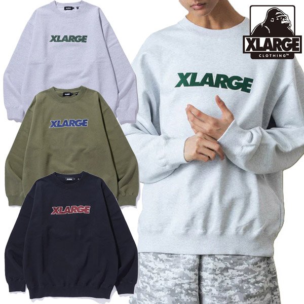 画像1: ☆予約商品☆ XLARGE ( エクストララージ ) - SLANTED OG CREWNECK SWEATSHIRT (1)