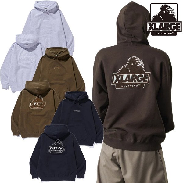 画像1: ☆予約商品☆ XLARGE ( エクストララージ ) - SLANTED OG HOODED SWEATSHIRT (1)