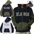 画像1: ☆予約商品☆ XLARGE ( エクストララージ ) - COLOR BLOCK ZIP HOODED SWEATSHIRT (1)