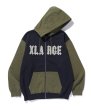 画像2: ☆予約商品☆ XLARGE ( エクストララージ ) - COLOR BLOCK ZIP HOODED SWEATSHIRT (2)