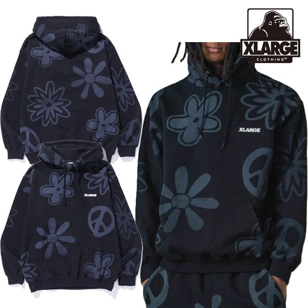 画像1: ☆予約商品☆ XLARGE ( エクストララージ ) - PEACE HOODED SWEATSHIRT (1)