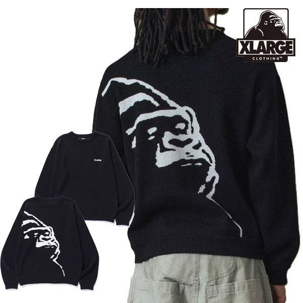 画像1: ☆予約商品☆ XLARGE ( エクストララージ ) - OG CREWNECK KNIT (1)